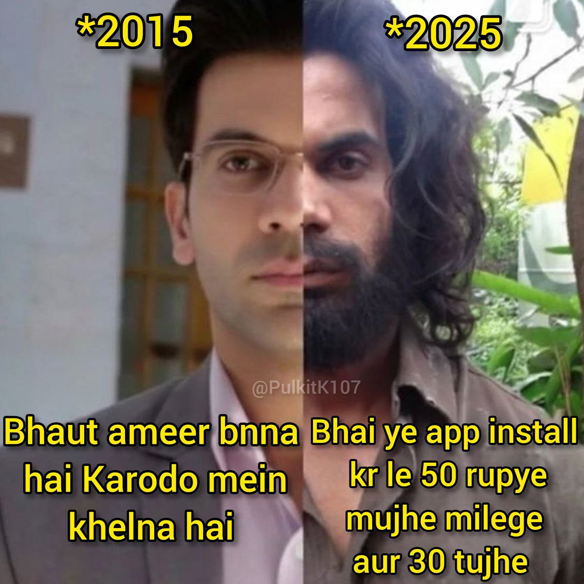 Dheere dheere bhikhari banta jaa rha hu 😭