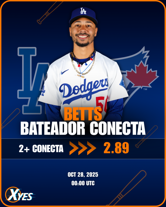 XYesofficialES's tweet photo. 📊 Pronóstico de Jugador: ¡Mookie Betts registrará 2+ hits contra Toronto! 🚀 https://t.co/K7zyNrAw4e
