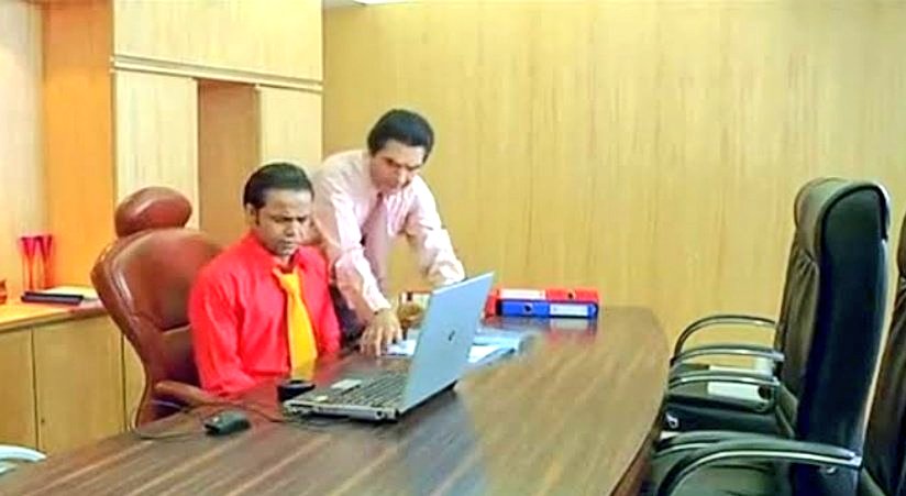 Corporate employees watching - Diwali ke baad dekha jayega!