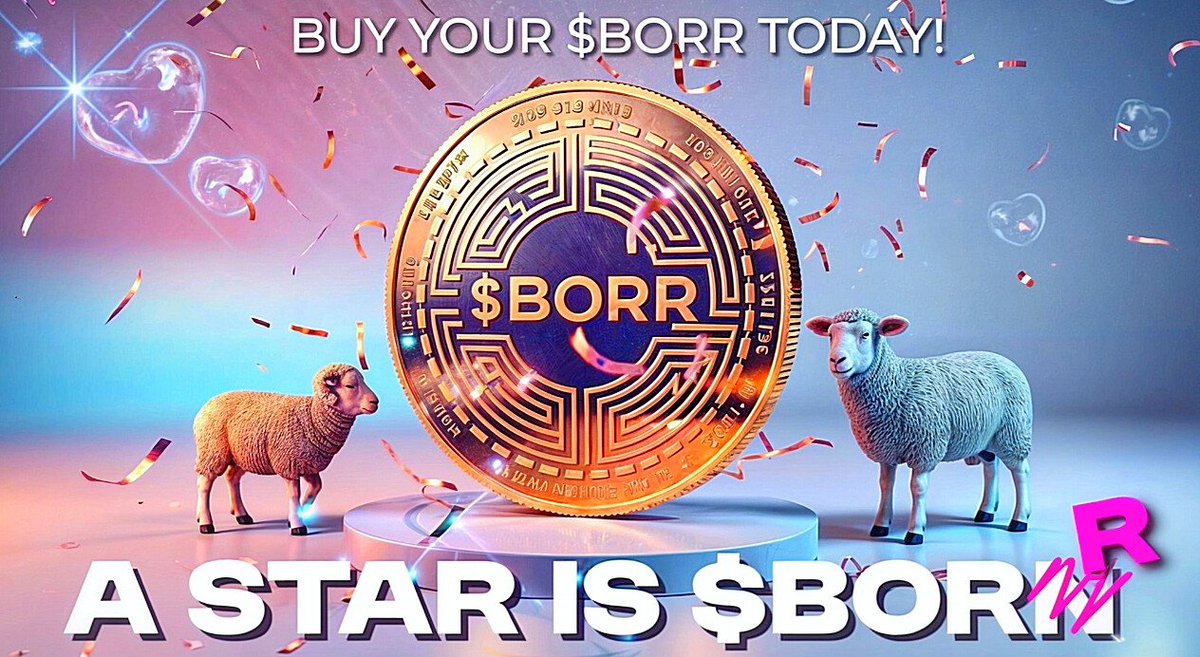 Crazy AirDrop 🎉🤗🎉 

🫡 +2000 $BORR 🫡

1️⃣ Buy 10 $BORR here to enter this new AirDrop :
phantom.com/tokens/solana/…

2️⃣ Receive +1000 $BORR in Bonus 🤩>>  NoJoke 🤣🤣🤣

3️⃣ RT + LIKE = BONUS X2 🦄

Ready for this Mission ? 🫡❤️

#airdrop
#Airdrops
#SolanaAirdrop 
#SolanaMemeCoin