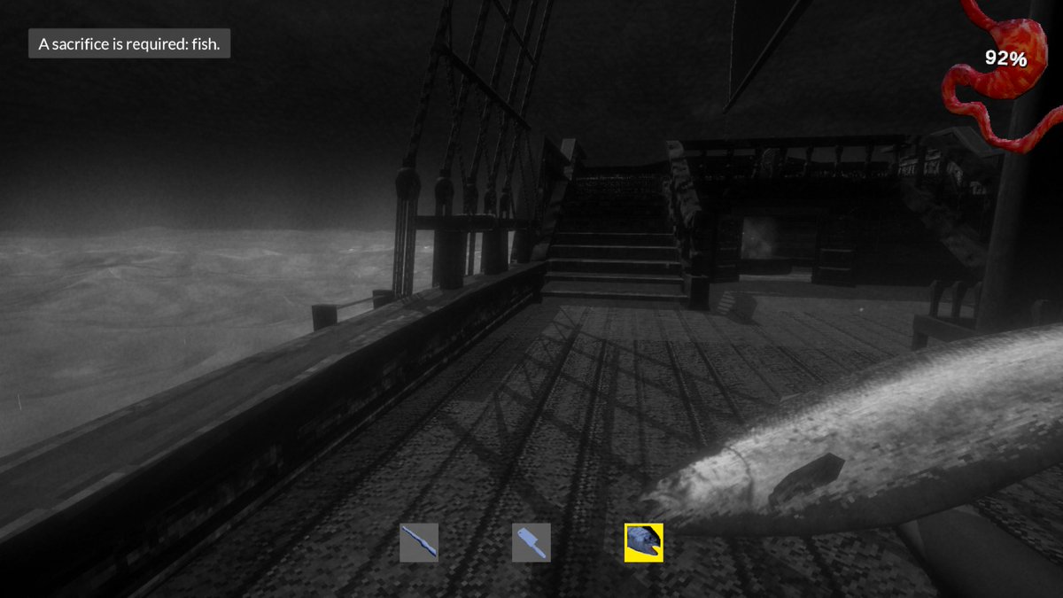 plushsuchy's tweet image. worked on this moby dick horror fishing game prototype for a 3 days long gamejam and it looks kinda cool

#indiedev #gamedev #unity #solodev