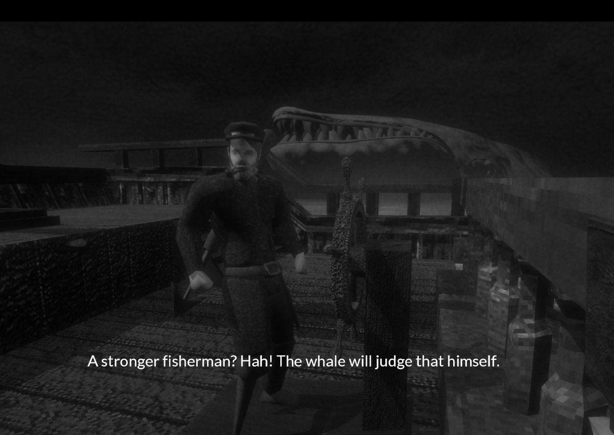 plushsuchy's tweet image. worked on this moby dick horror fishing game prototype for a 3 days long gamejam and it looks kinda cool

#indiedev #gamedev #unity #solodev
