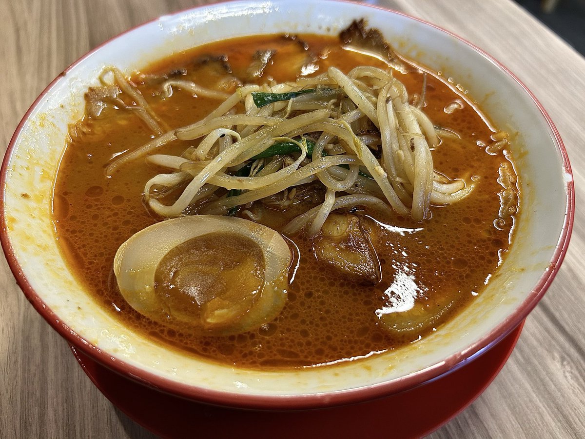 Nat617_game's tweet image. 山岡家の特味噌より美味しいラーメン見つけちゃった🤦‍♀️ #焼豚ジョニー #朝ラーメン