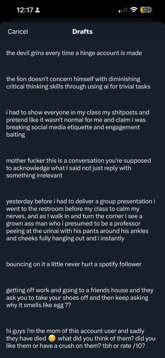 post your drafts #challenge