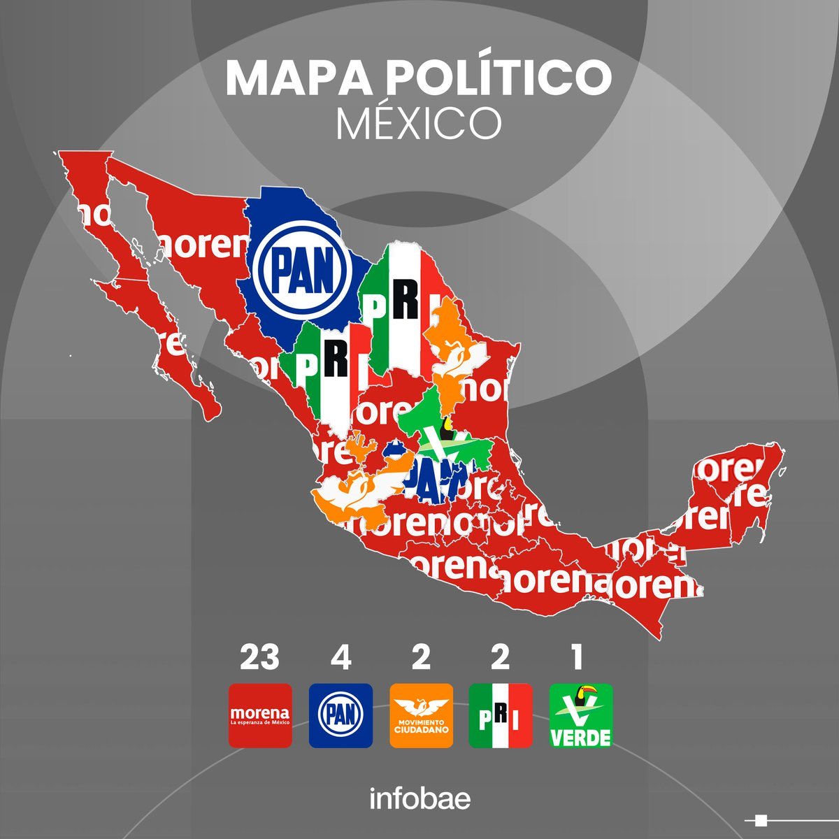 Está muy bonito tu mapa morado de un país ajeno pero el de México está mejor.