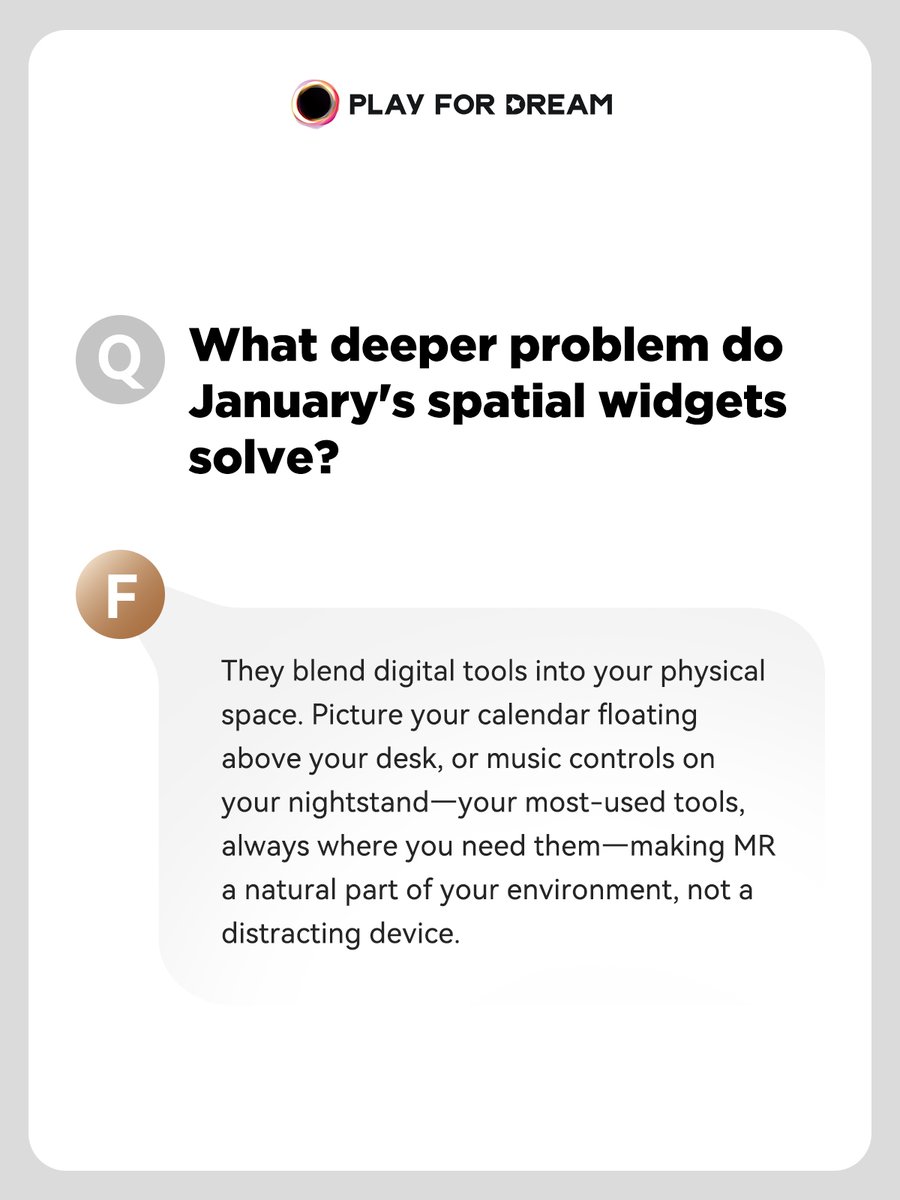 Play_for_dream's tweet image. Why is Play For Dream MR the "Best Wireless PCVR"? CEO F has the answer! And if you’re curious about what’s next, swipe to unlock our upcoming big updates. Don’t miss out! #PlayForDream #MixedReality