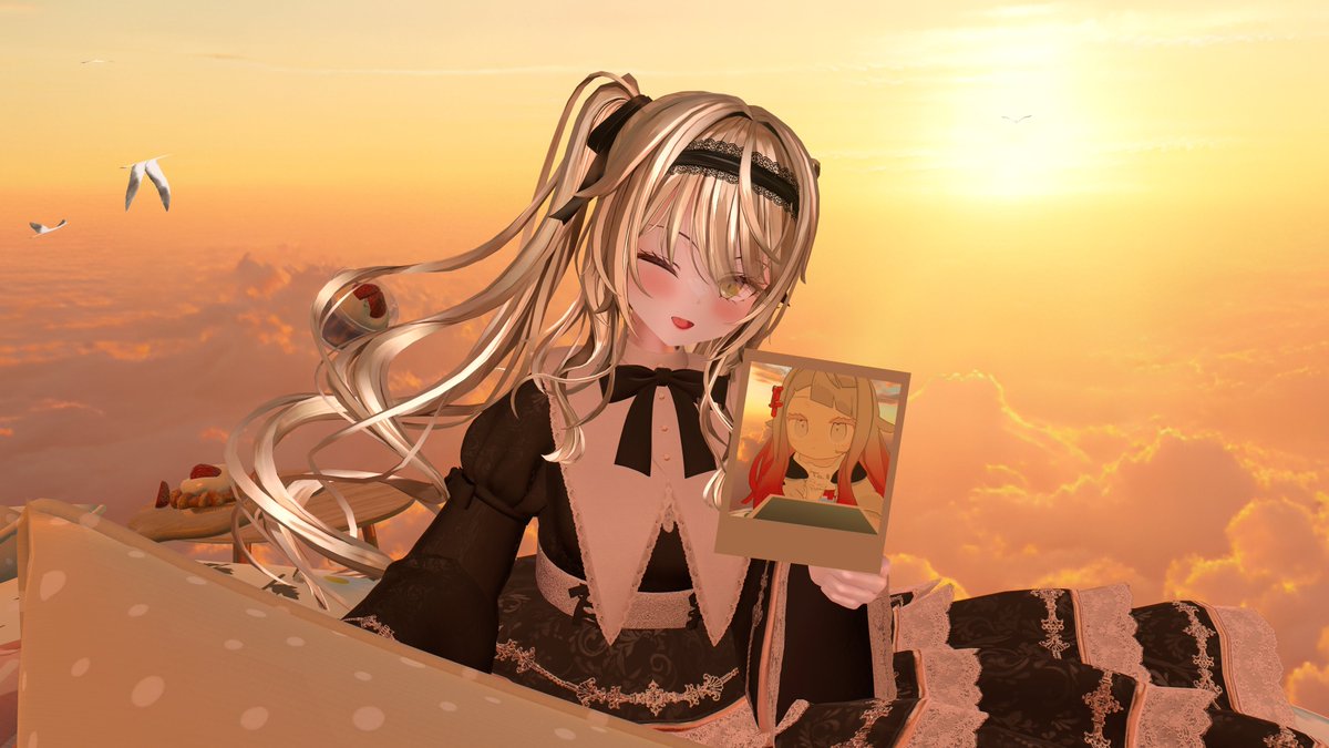 おかようさんです～
前回遊んだ時のやつです！
お気づきかもしれませんがウィンク大好きマンです（
#ルゼブル3D #VRChat #thrlooking_glass