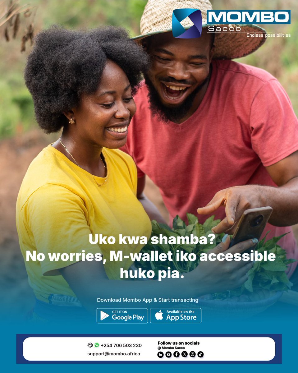 mombosacco's tweet image. Take control of your finances with Mwallet! Deposit, transfer and make payments anytime, anywhere. Say goodbye to long lines and hello to convenience. #Mwallet #DigitalBanking #MomboSacco"