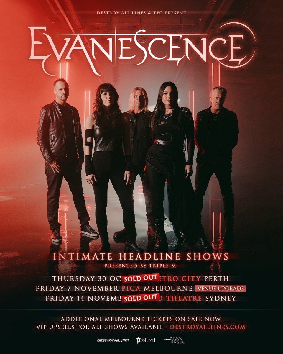Evanescence tweet media