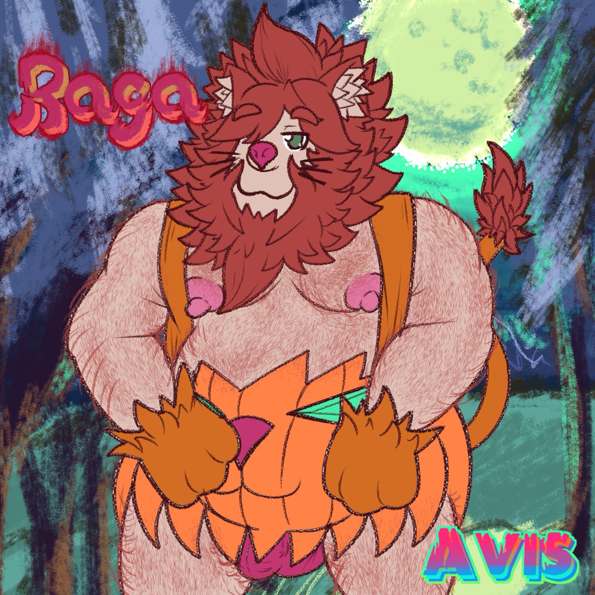 AvisBaraarts's tweet photo. Raga dressed as a Jack-o-Lion🎃🦁 https://t.co/SHJ0LX26Xd