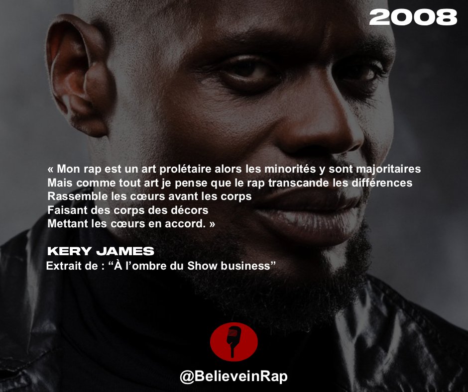 .<a href="/KeryJames/">KERY JAMES</a> ! 🔥🎤

#BelieveinRap