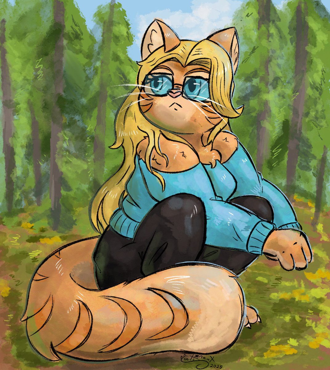 Lemme join in! 

Post a pic of your sona/OC not smiling.