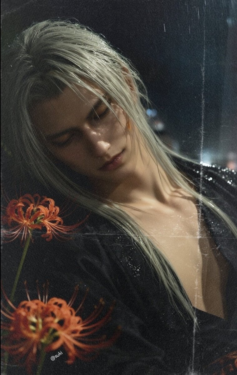 ꈍ◡ꈍ 
#FF7rebirth #Sephiroth #セフィロス