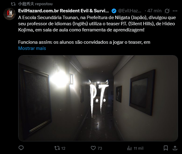 Hideo Kojima <a href="/HIDEO_KOJIMA_EN/">HIDEO_KOJIMA</a> <a href="/Kojima_Hideo/">小島秀夫</a> notou e retweetou o EvilHazard duaas vezees e não estamos sabendo lidar 👀😍 Thanks Kojima you are the best! 🤯