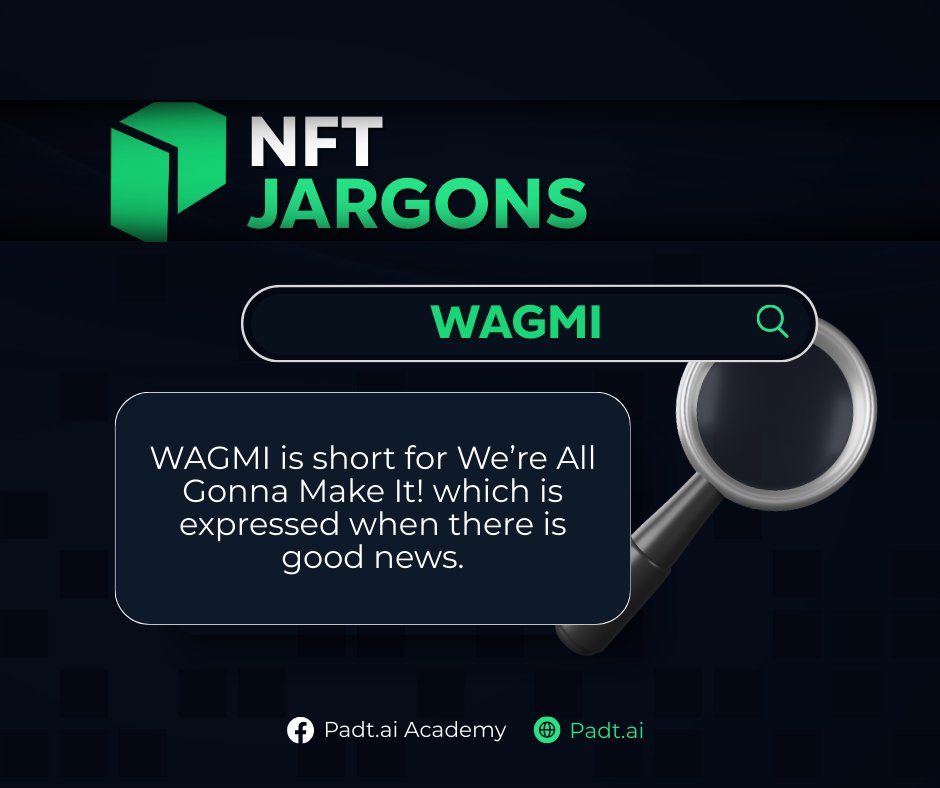 Step into the world of NFTs with the right language. Learn the key NFT trading jargons at Pad.tai Academy! 🎨

Don't forget to join our growing community! 
Telegram: t.me/padtaiacademy
Discord: discord.gg/xywtsFGK2x
Twitter: x.com/padtai_academy
Facebook: