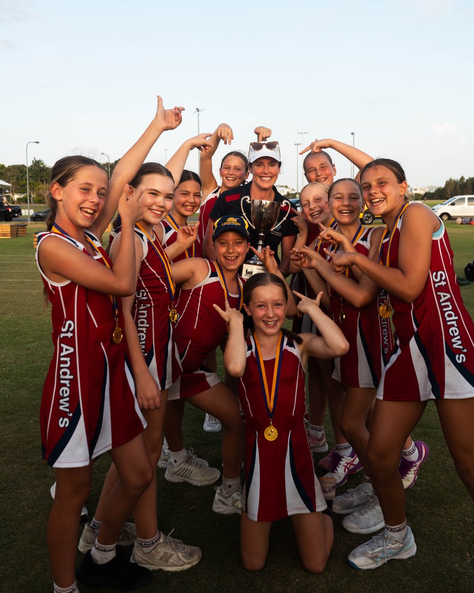 sc_lightning's tweet image. Congratulations to Good Samaritan Catholic College who scored the championship trophy at this year&apos;s Unitywater Lightning Cup! 🏆

📰 Read more: bit.ly/48IcGWm