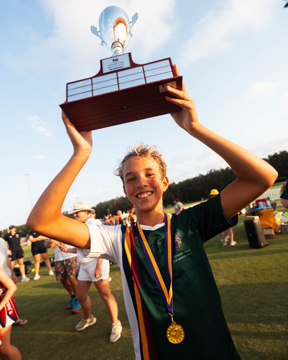 sc_lightning's tweet image. Congratulations to Good Samaritan Catholic College who scored the championship trophy at this year&apos;s Unitywater Lightning Cup! 🏆

📰 Read more: bit.ly/48IcGWm