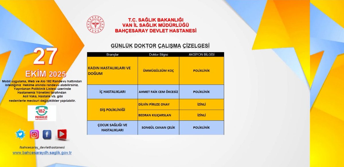 Bahçesaraydevlethastanesi (@bsdhvan) on Twitter photo 