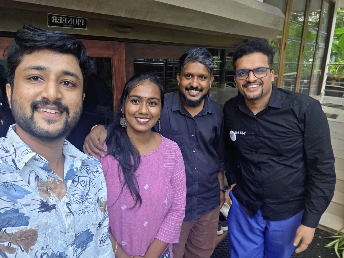11ANISH's tweet photo. 🎬 And that’s a wrap!
Shooting just got over for my first podcast on HUG International’s Vision, featured on ABC Malayalam.
#HUGInternational #AnishMohan #Podcast #PurposeDriven #Inspiration #Leadership #ABCMalayalam #Empowerment #FromVisionToImpact https://t.co/adKr8a8cUX