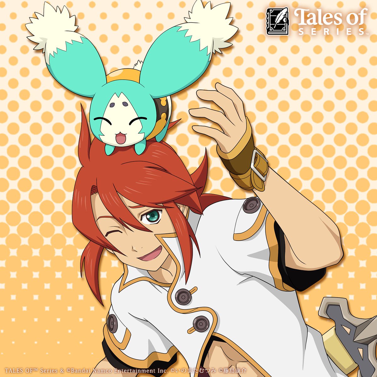 本日は #いい笑顔の日 😊

にっこり嬉しそうな #ミュウ ＆ #ルーク をお届けします✨

#テイルズ