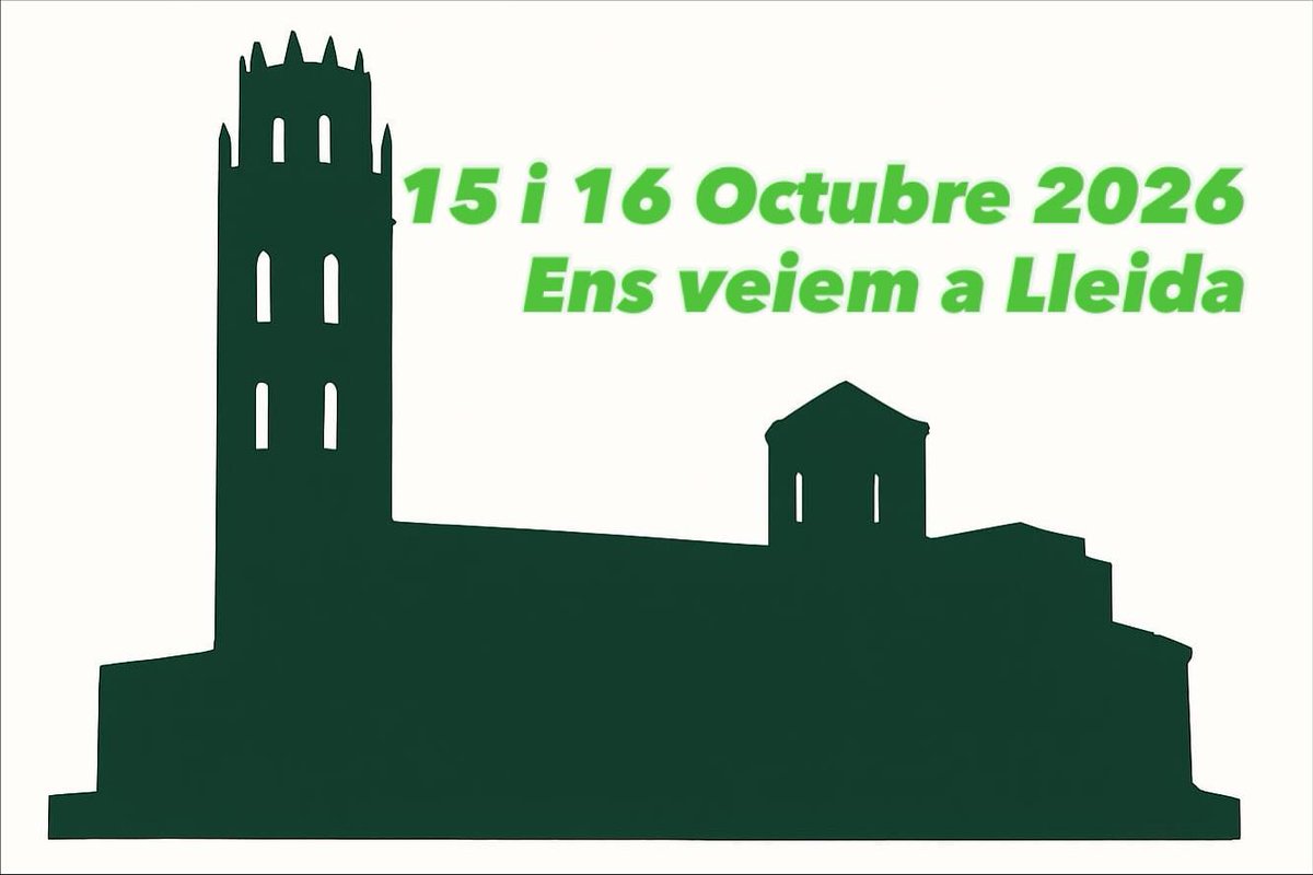 ASCISAM's tweet image. Ara si tenim seu ens veurem a la Llotja de Lleida l’octubre de 2026. Tenim el comitè organitzador treballant molt per poder oferir un congrés a l’alçada del que us mereixeu totes les infermeres de Salut Mental. Ens veiem aviat!!!
#ASCISAMSomTotes