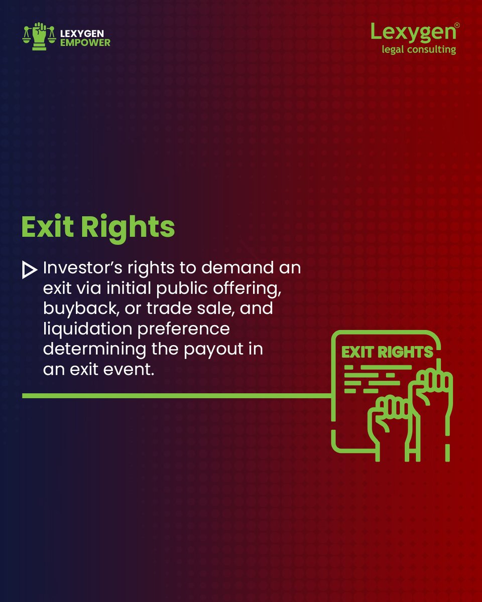 In our Lexygen Empower series, Dhairal Shah, Principal at Lexygen, breaks down the key clauses in the venture capital term sheet – here’s a quick summary.
 
📌 Watch the full episode ➔ youtube.com/watch?v=Rhoj6t…

📺 Watch more episodes of Lexygen Empower ➔ youtube.com/playlist?list=…