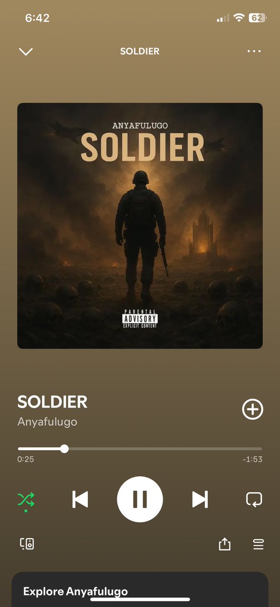 SOLDIER dun wake up! We go again 🪖🚢