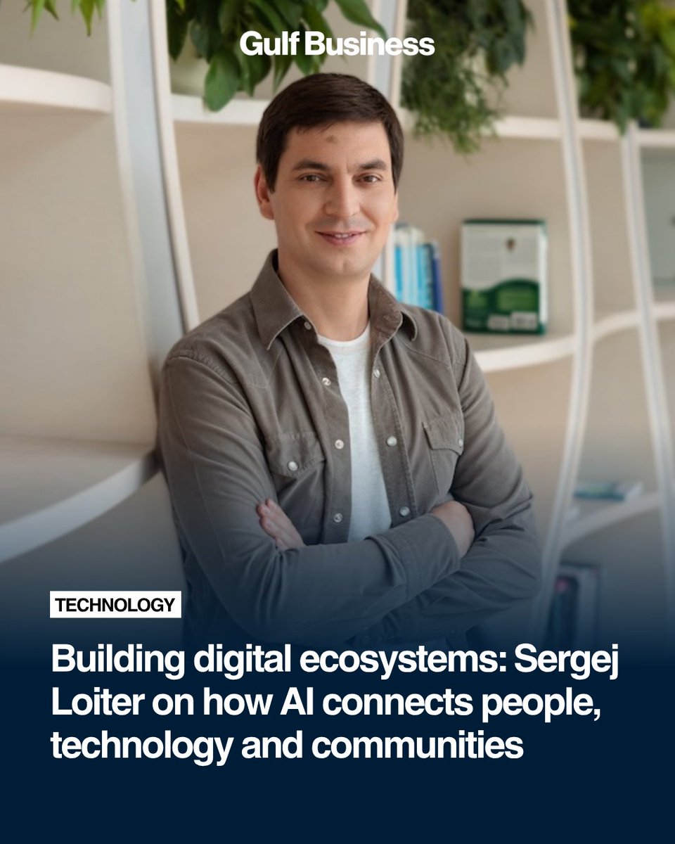 Building digital ecosystems: Yango Group's <a href="/SergejLoiter/">Sergej Loiter</a> on how AI connects people, technology, and communities gulfbusiness.com/building-digit…