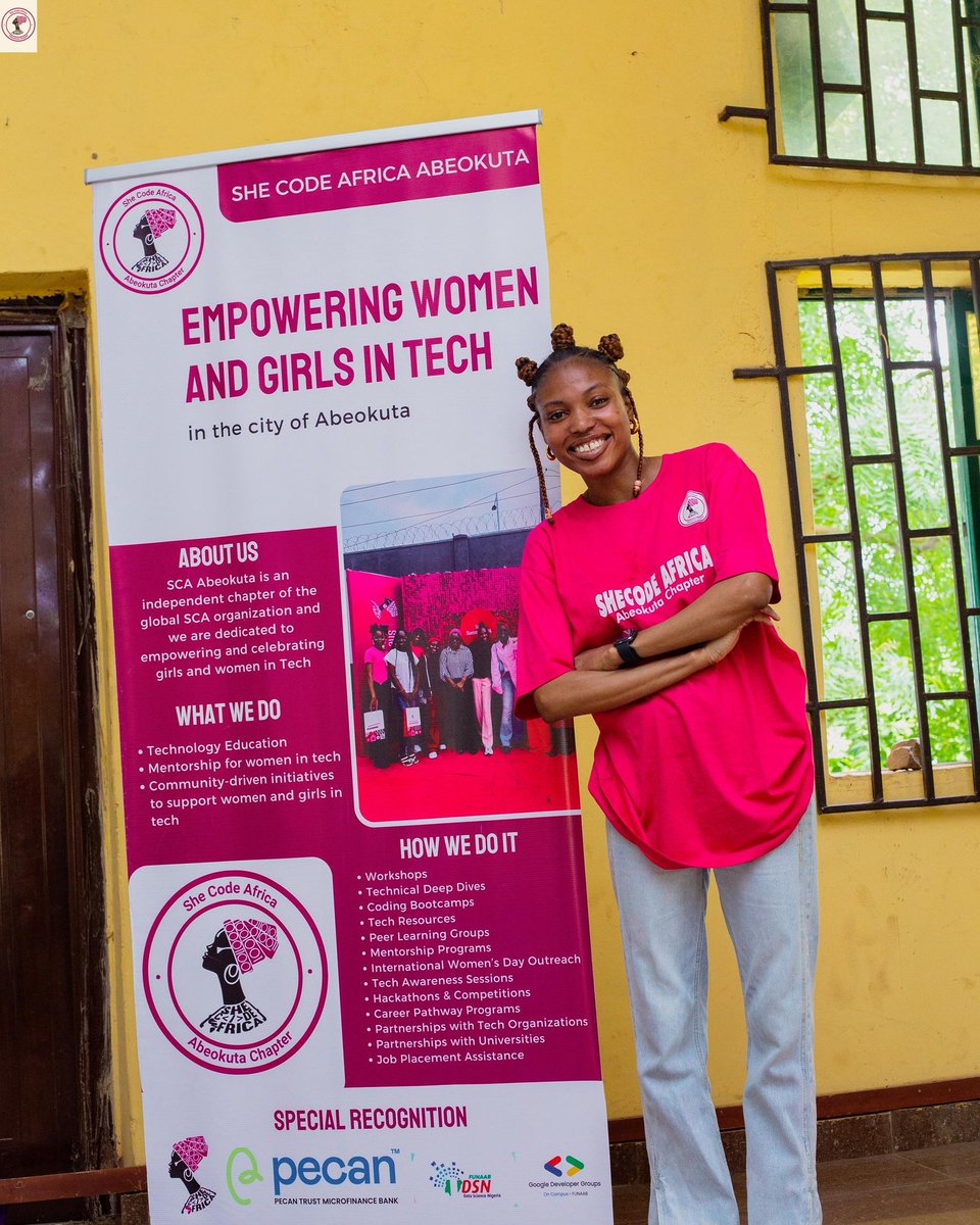 OladetounGee's tweet image. For the past 3 amazing years, I’ve volunteered at  @SheCodeAfrica as the @SCA Abeokuta Chapter Lead and it’s been an incredible ride. Over these past three years, I’ve learnt that It’s easy to complain about the gender gap,but change starts when you actually do something about it
