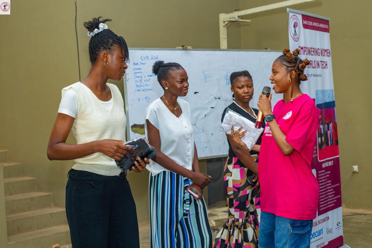 OladetounGee's tweet image. For the past 3 amazing years, I’ve volunteered at  @SheCodeAfrica as the @SCA Abeokuta Chapter Lead and it’s been an incredible ride. Over these past three years, I’ve learnt that It’s easy to complain about the gender gap,but change starts when you actually do something about it