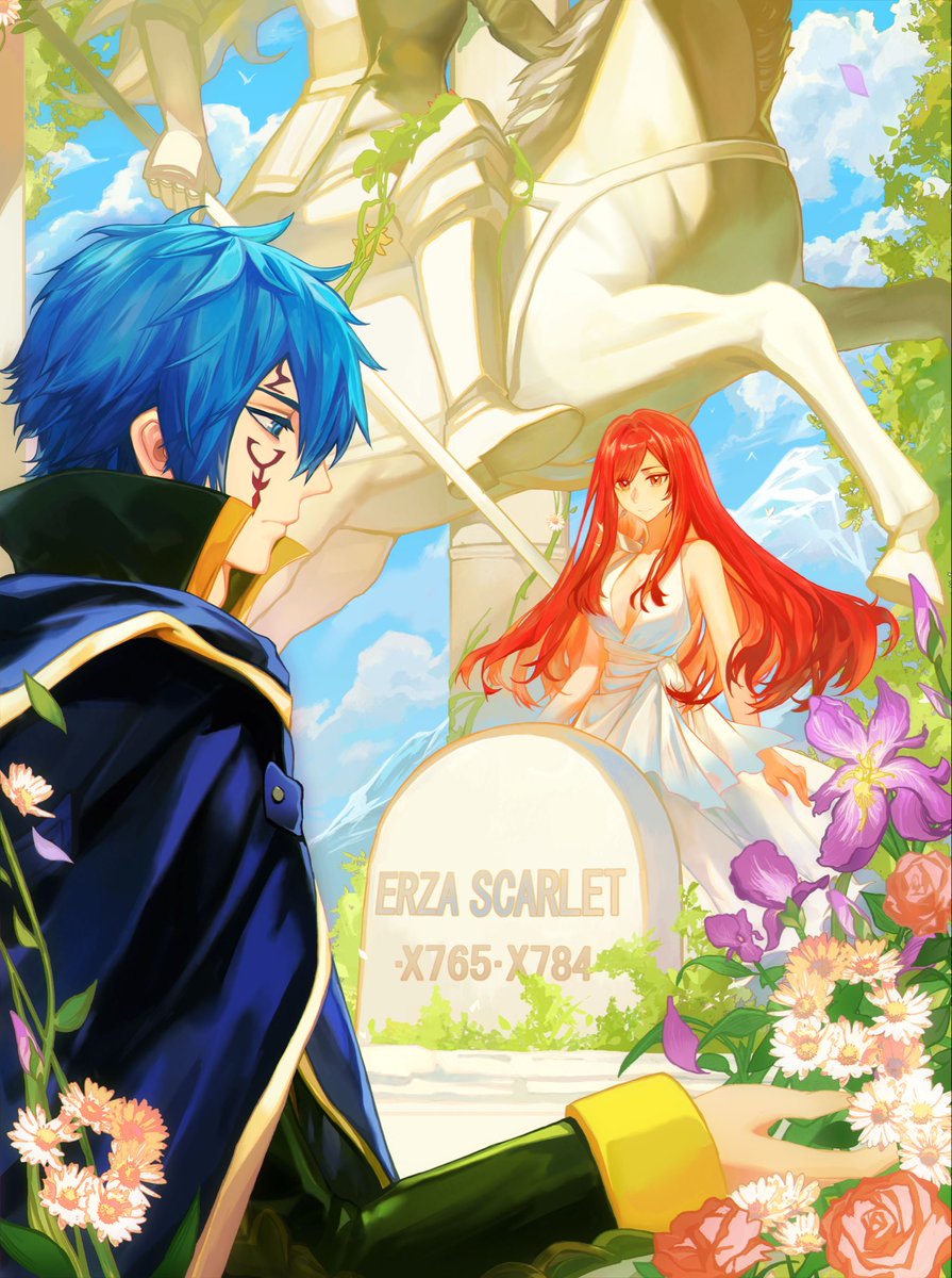 七年💙❤️

是约稿。
#jerza #ジェラエル #Jellal #jellalfernandez #erza #erzascarlet #エルザ #エルザ・スカーレット #FairyTail  #フェアリーテイル