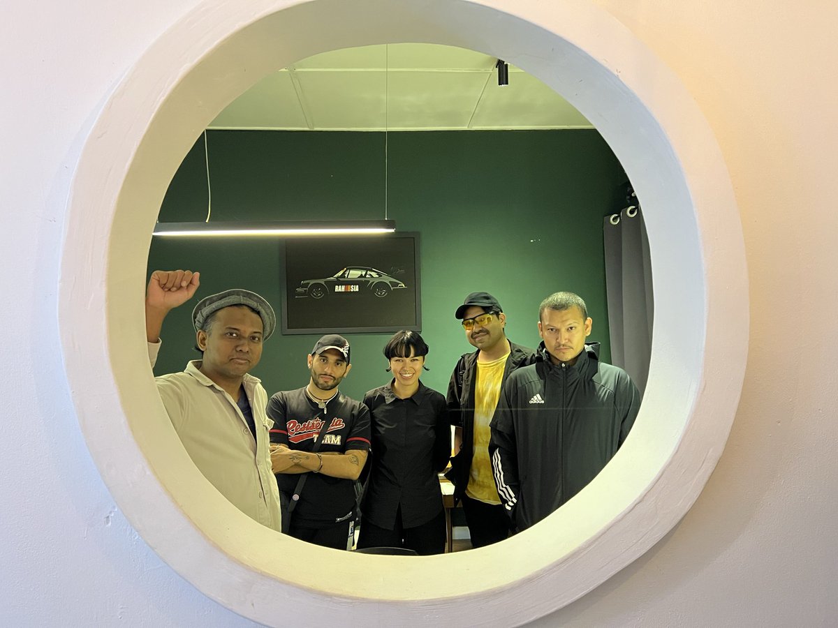 RRD, an artist collective from Mexico City participating in the upcoming Singapore Biennale, visited Ipoh to engage with Projek Rabak.

The meeting opened up conversations around shared urban dynamics, artistic exchange, and potential collaborations between the two communities.