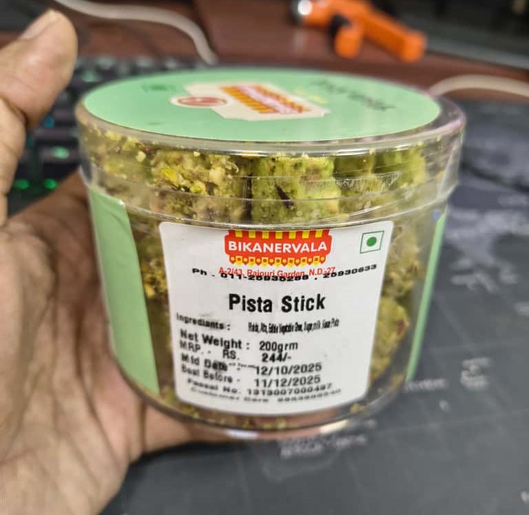 RAJGEOTECH's tweet photo. Surprised to see @BikanervalaIN   charging ₹250 for an item with MRP ₹244. Isn’t selling above MRP against consumer rights? #MRP #Overpriced #ConsumerRights #ConsumerAwareness @jagograhakjago https://t.co/UFy0k6ybNg