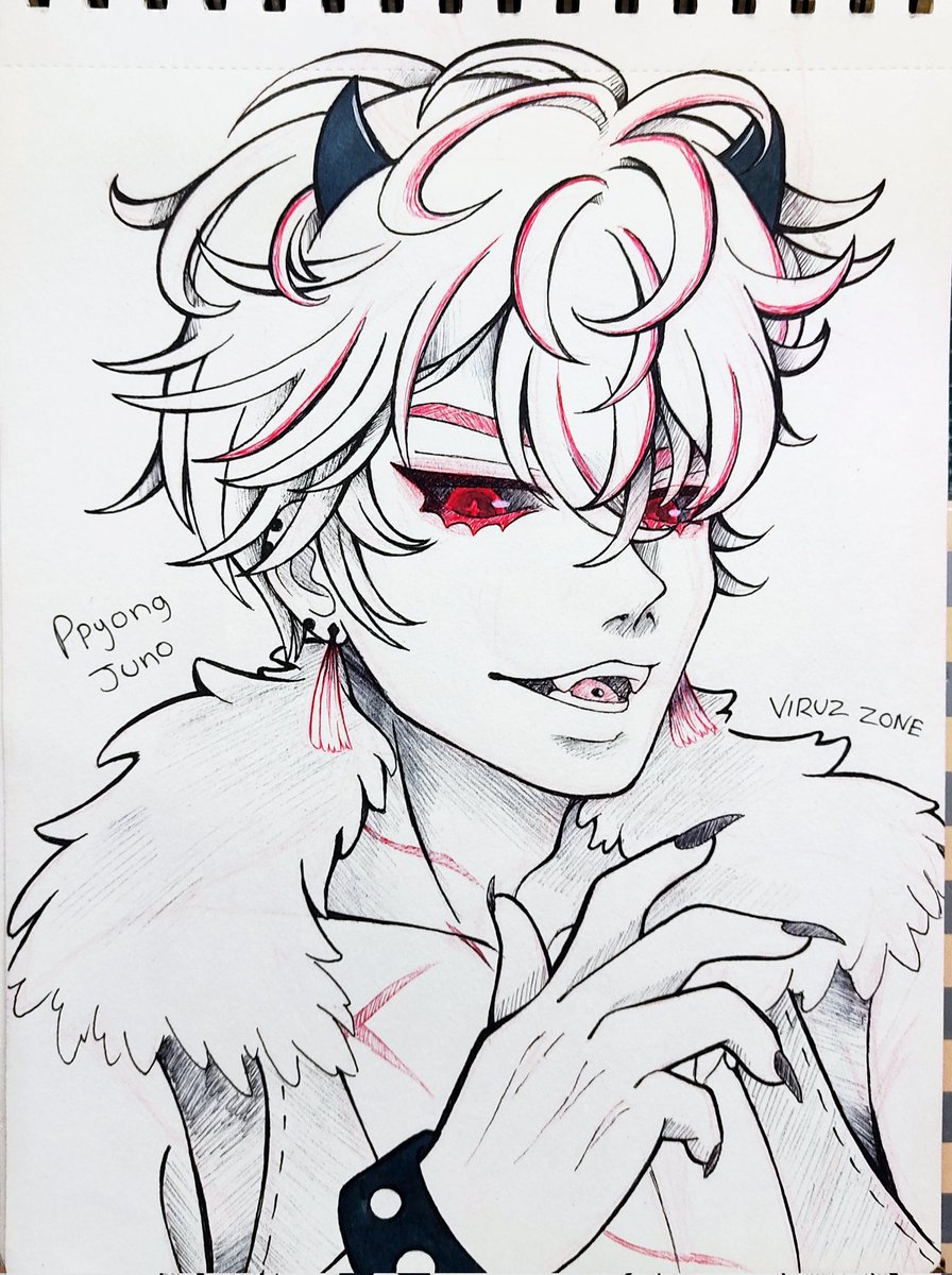 SmokeyXTrash's tweet photo. #Drawtober
6. #Ppyong Juno
3 demons left to finish Gehenna's group 🔥 
Next is Abyssos 😎
#WHB #Whatinhellisbad #地獄のどこが悪い https://t.co/FcwugdaUNN