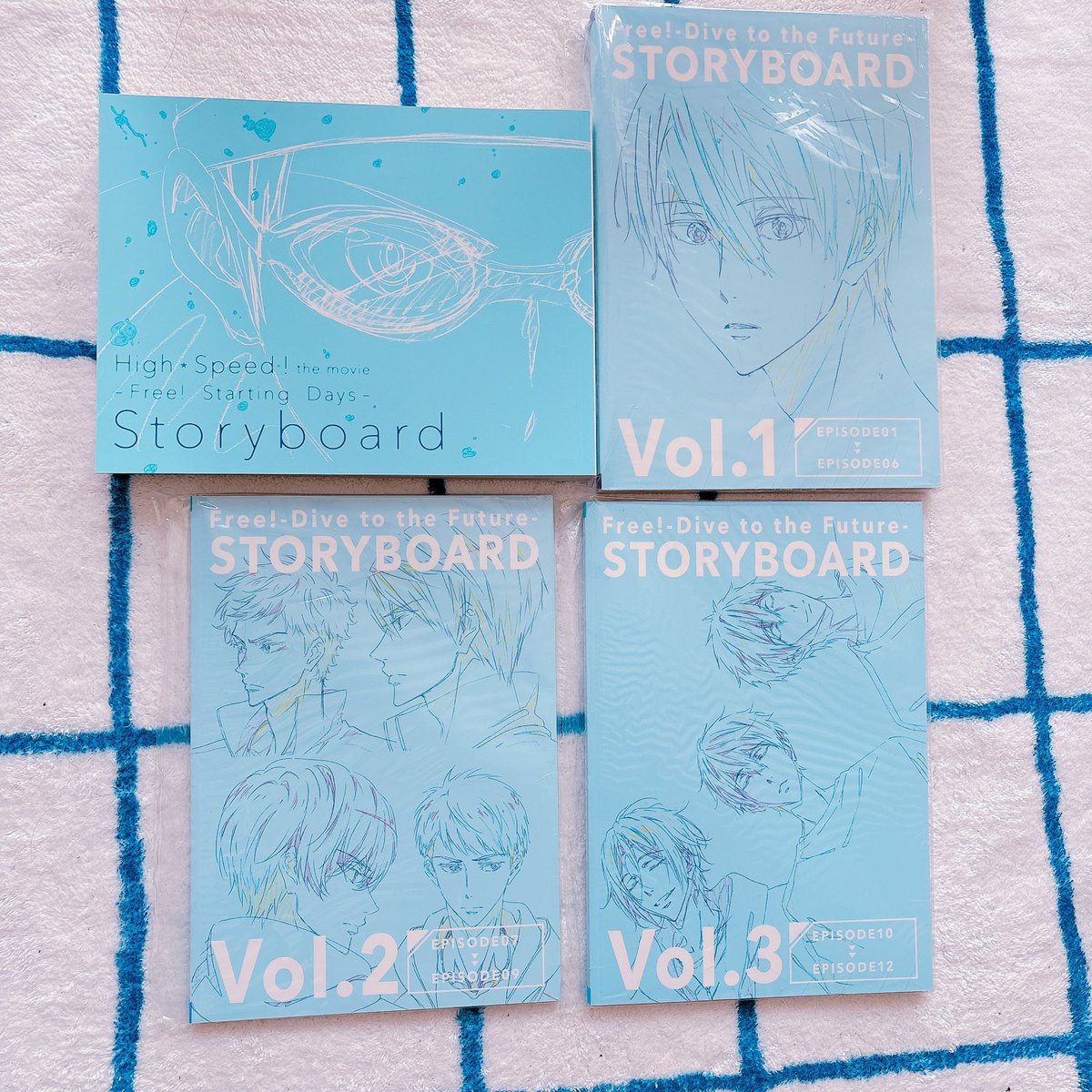 Free!-Dive to the Future-ストーリーボードVol.1～3 新品】Free!-Dive to the Future- STORYBOARD Vol.1/京アニ/京都