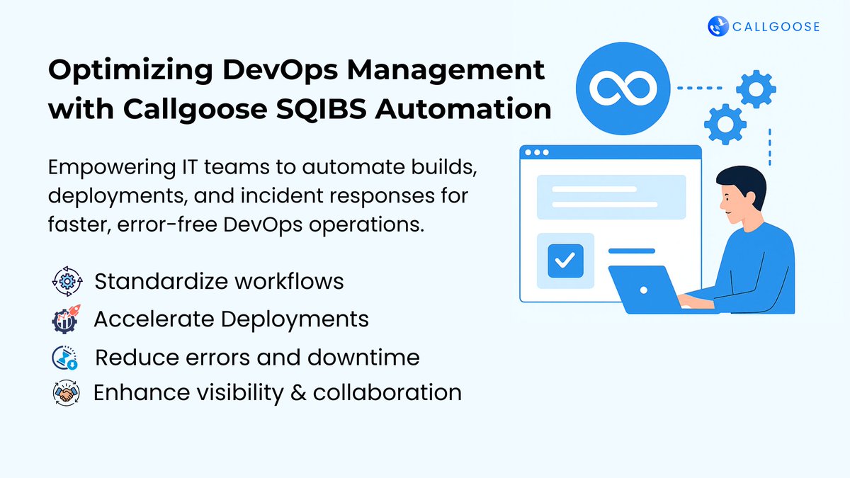 CallgooseSQIBS's tweet photo. โ๏ธTransforming DevOps Management with Callgoose SQIBS Automation
๐ Read the full blog to transform your DevOps game! https://t.co/M3BbdnGzHM
#CallgooseSQIBS #Automation #DevOps #DevOpsAutomation #ITAutomation #CICD #BuildAutomation #DeploymentAutomation #IncidentManagement https://t.co/qGFJ79XAV0