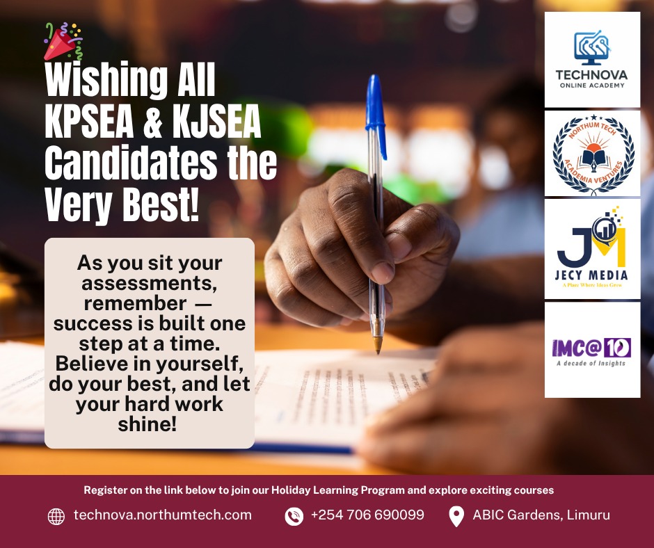 intraspacemc's tweet photo. As the KEPSEA and KJSEA exams begin, we extend our best wishes to all learners nationwide.

#KEPSEA #KJSEA #Exams2025 #IMCcares https://t.co/X0UYuOOh2i
