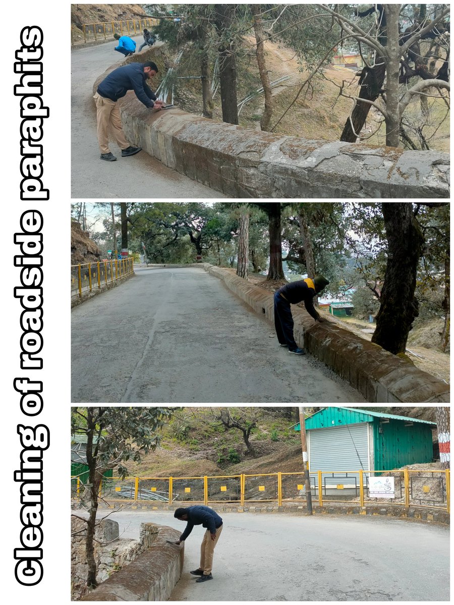 CBLansdowne's tweet photo. 27th October 2025 - Cleaning of roadside paraphits under SCDPM 5.0 in Lansdowne Cantt.
#SpecialCampaign5_0
#SHS2025
@rajnathsingh
@SethSanjayMP
@SpokespersonMoD
@RakshaSampada 
@pddecc
#SHS2025
@rajnathsingh
@SethSanjayMP
@SpokespersonMoD
@RakshaSampada 
@pddecc https://t.co/4dywINsdbV