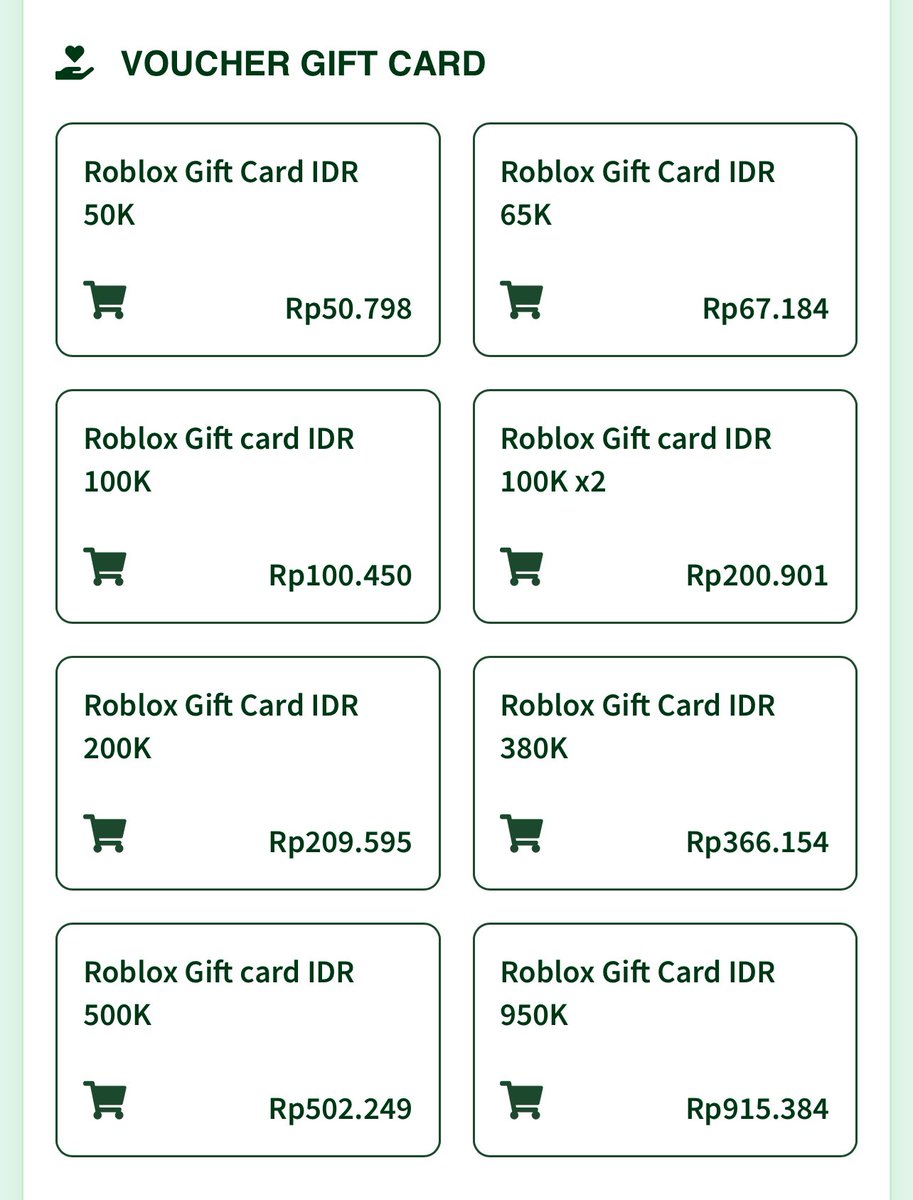 Yuk yang mau isi Robux di :
sharkiegame.net/voucher/roblox… #jualrobux #robuxgiftcard