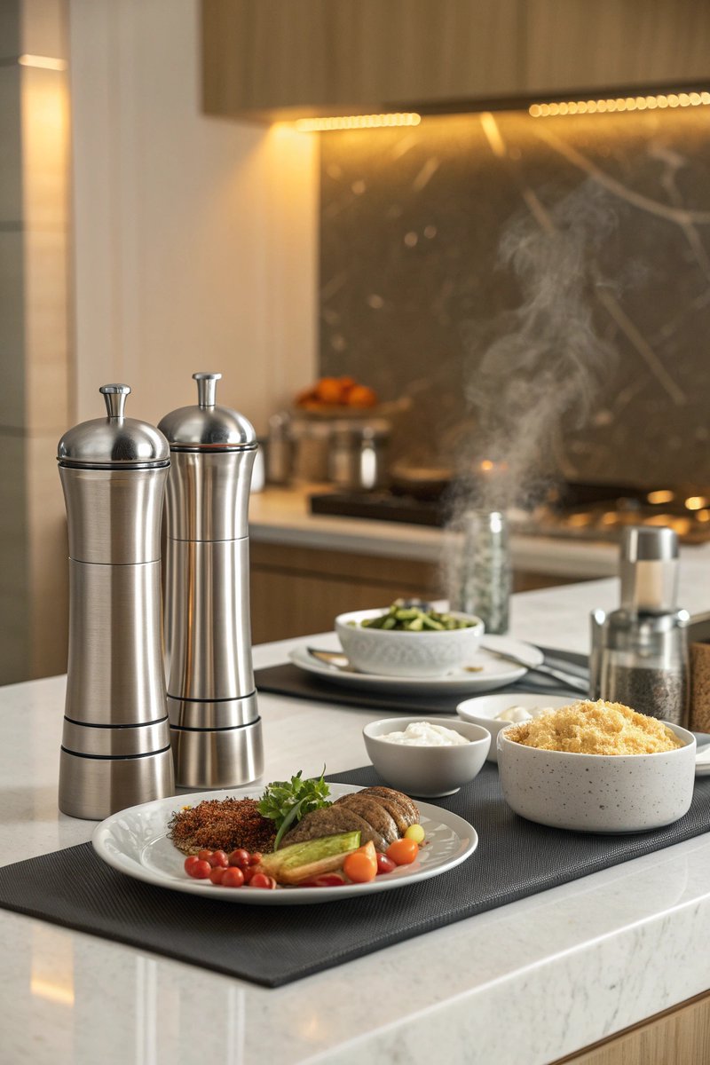 alassnaf's tweet image. Rechargeable and adjustable coarseness-season your dishes effortlessly with elegance. 
#SmartKitchen #CookingGear #ModernHome
amzn.to/4qrrf71