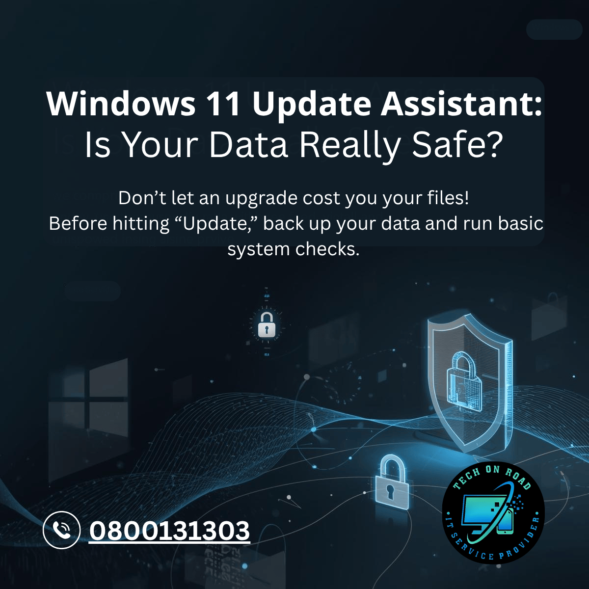 Techonroad's tweet image. Windows 11 Update Assistant — Data-Safe Upgrades in Wellington

At Tech On Road, don’t risk your files — upgrade with confidence.

Call: 0800 131 303
Or
Learn more: techonroad.co.nz/windows-11-upg…

#Windows11 #DataSafety #PCUpgrade #TechOnRoad #ComputerRepairWellington #Windows11Support