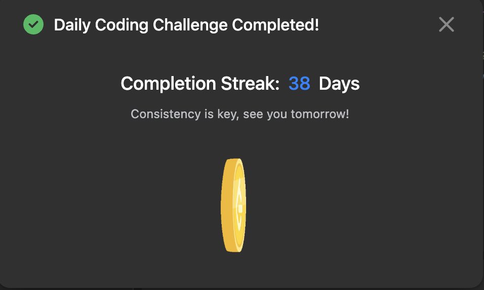 lokesh_w02's tweet image. Day 38 | Solved Number of Laser Beams in a Bank 💥
Counted active security devices row-wise and multiplied consecutive non-empty rows to get total beams — simple yet satisfying logic! 😎
#100DaysOfCode #LeetCode #Java #ProblemSolving #CodingStreak