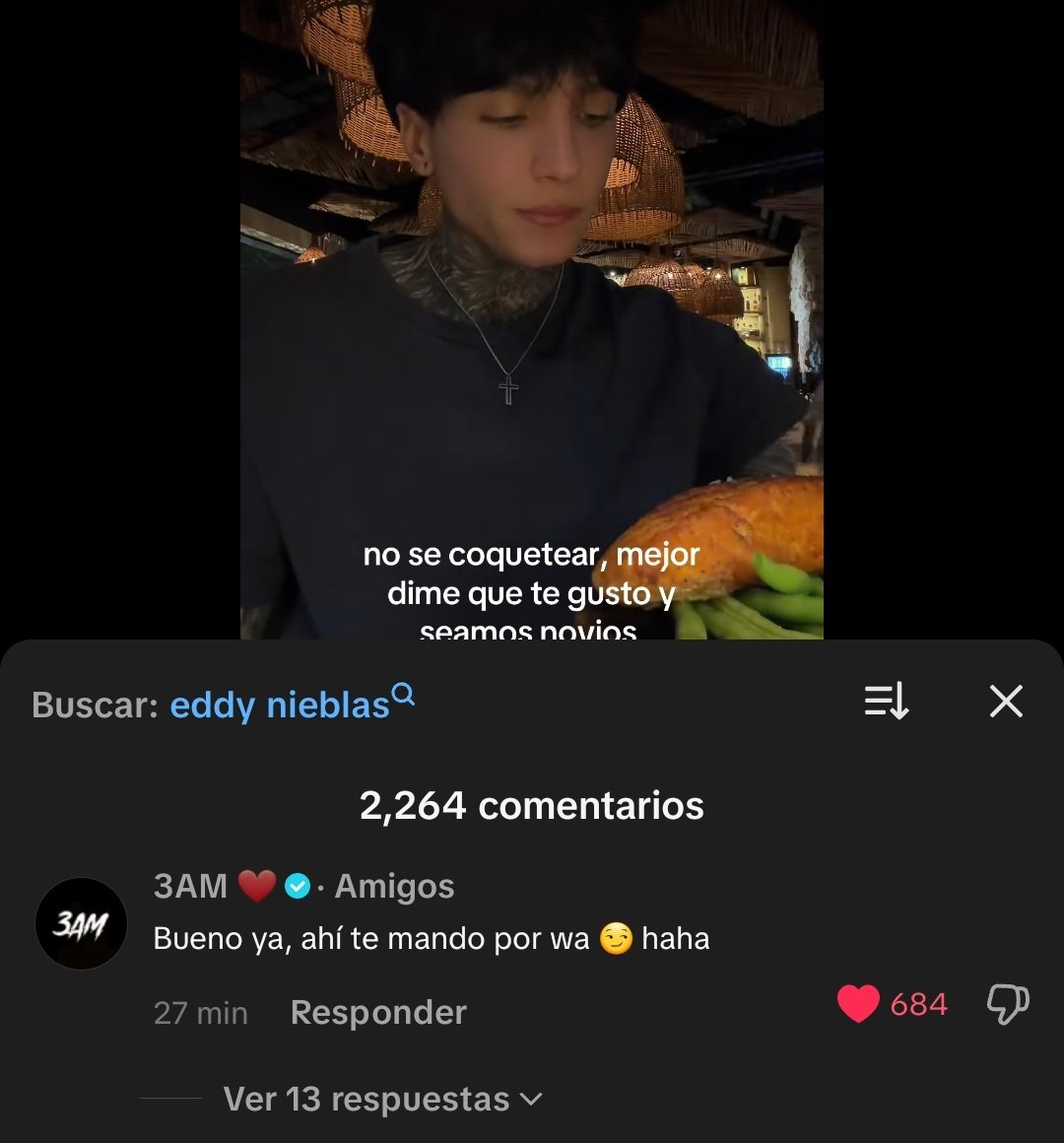 Chriz anda con todo, ya amarrenlo 😭