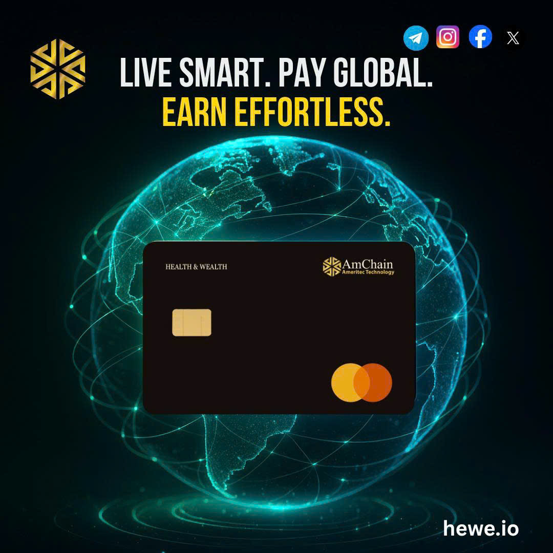 heweofficial's tweet photo. π³ HEWE MASTERCARD β LIVE SMART, PAY SMART. πMove fast, pay smarter.
β
Instant global payments
β
Earn from every HEWE CLUB step
β
Convert HeXP β HEWE Tokens with ease
Health. Tech. Finance β all in one card.
π Apply now: https://t.co/MzOwnB1MR2
#HEWEMastercard #SmartPayments #CryptoLifestyle #HEWEClub #DigitalFinance