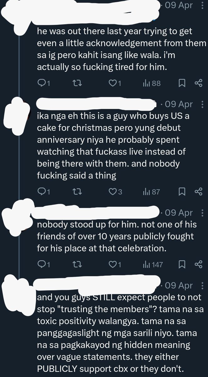 taking this thread out of priv because who cares ot5 stans tear down cbx all the time and get away scot free but cbx stans say one word abt the remaining members' complacency suddenly exols chase their heads with a stick well FUCK THAT!