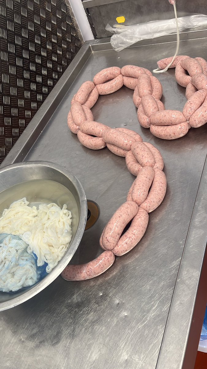 Good morning sausage lovers, it’s a very wet, wild &amp; windy morning here at the farm. We’re busy with lots of restaurant, hotel &amp; pub orders to prepare. Plus a tonne of our famous <a href="/GrandmasSausage/">Grandma Frost’s Farmhouse Sausages</a> to produce.  Drop me an email if you’d like them on your menu
Orders@whfrost.com