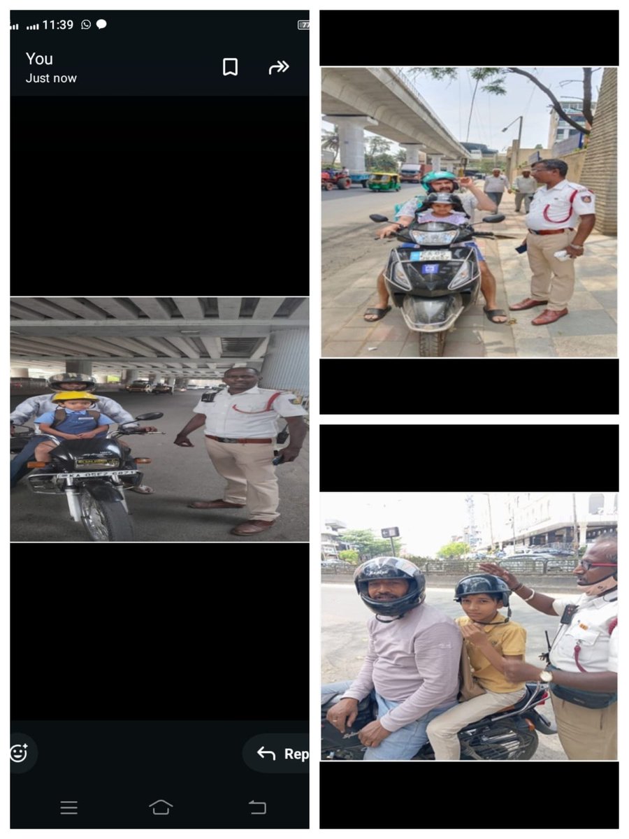 ಶುಭ ಮುಂಜಾನೆ##@ಸರ್
ತಲಘಟ್ಟಪುರ ಸಂಚಾರ ಪೊಲೀಸ್ ಠಾಣಾ ಸರಹದ್ದಿನಲ್ಲಿ ಚಿಕ್ಕ ವಯಸ್ಸಿನ ಮಕ್ಕಳಿಗೂ ಹೆಲ್ಮೇಟ್ ಧರಿಸುವಂತೆ ಸಾರ್ವಜನಿಕರಲ್ಲಿ ಅರಿವು ಮೂಡಿಸಲಾಗಿರುತ್ತದೆ.