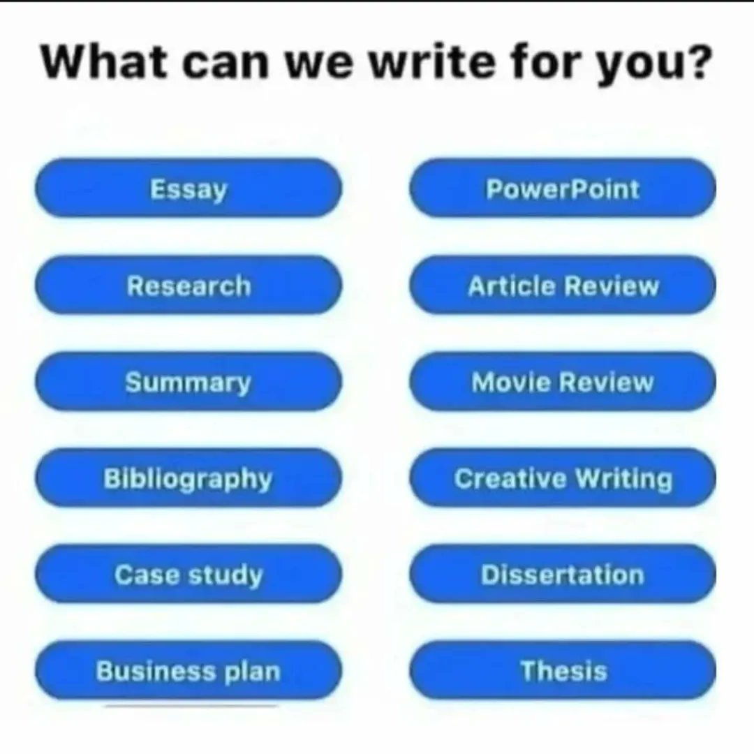 Pro_Assignment_'s tweet image. write my essay.
🔹pay assignments
🔹research paper
🔹essay due
🔹pay term paper
🔹Homework
🔹Chemistry
🔹Psychology
🔹Biology
do my assignment
Take my exam
WhatsApp: +1 (415) 531-7905