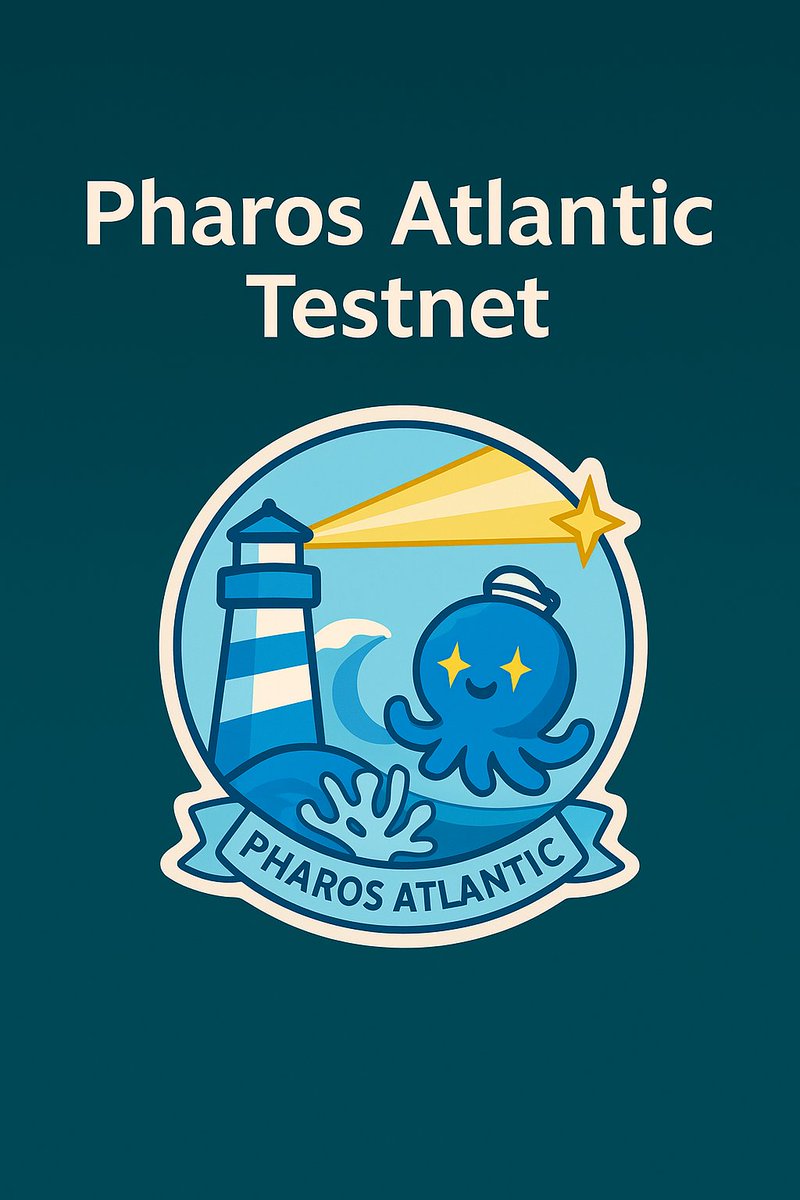 🌊 Minted my Pharos Atlantic Testnet Badge 🐙
The ocean of liquidity just opened 🌐
#Pharos #Testnet #NFT #Web3