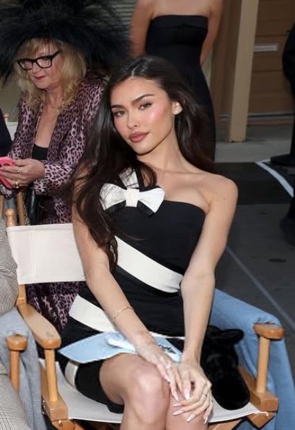 sachin and babi light blue dress Madison Beer holds 'pretty' adjective to incompetency to describe her level  of beauty in new photos at Vogue World